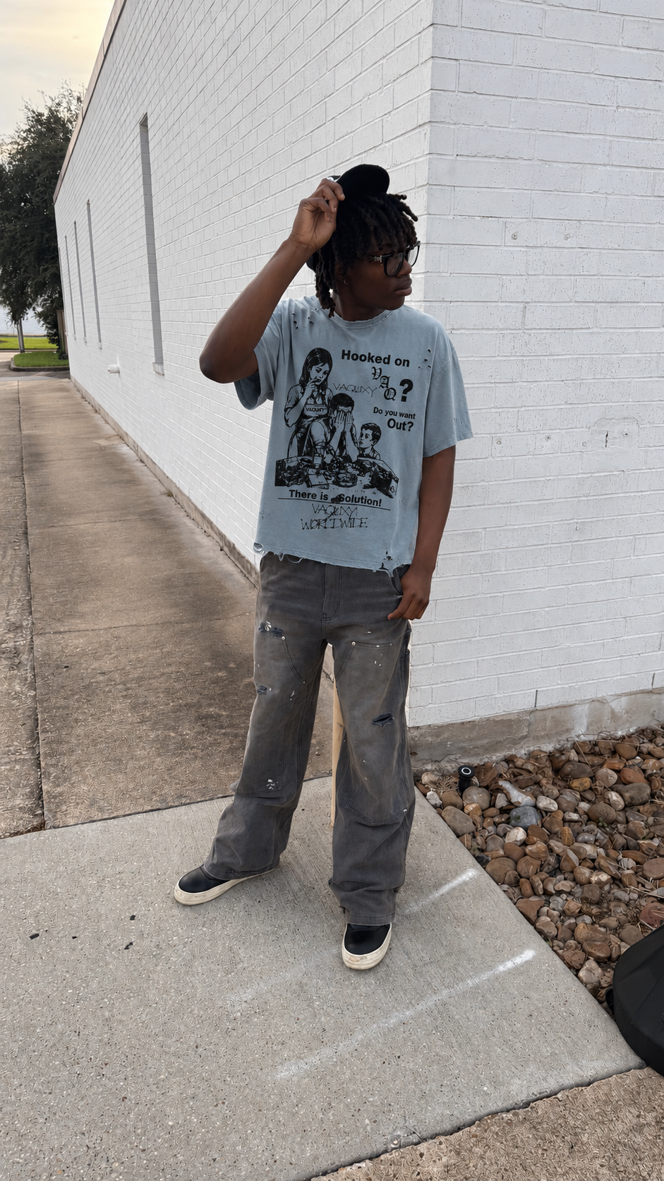 HOOKED ON VAQ T-SHIRT
