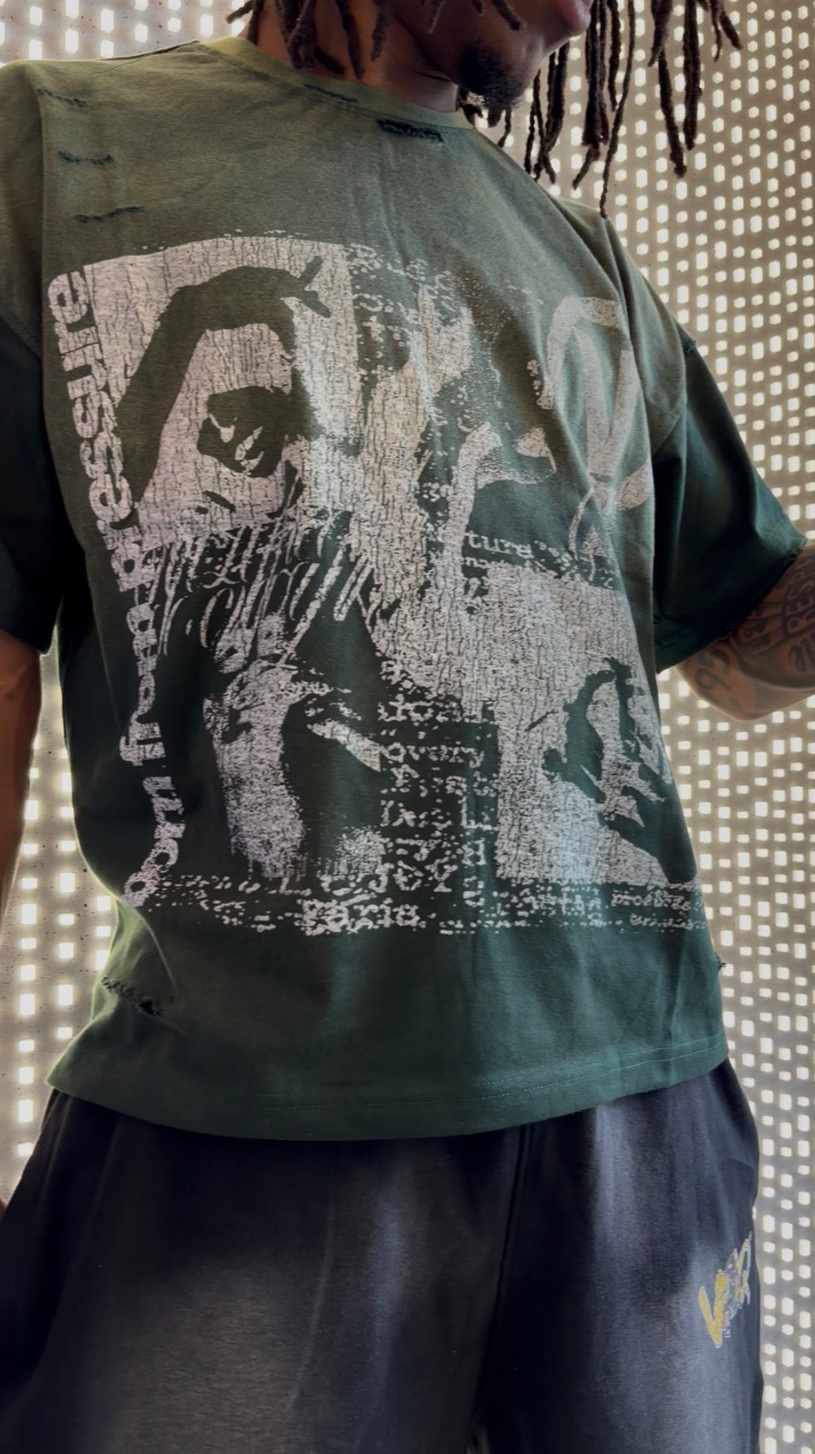 MATCHA FADE TEE
