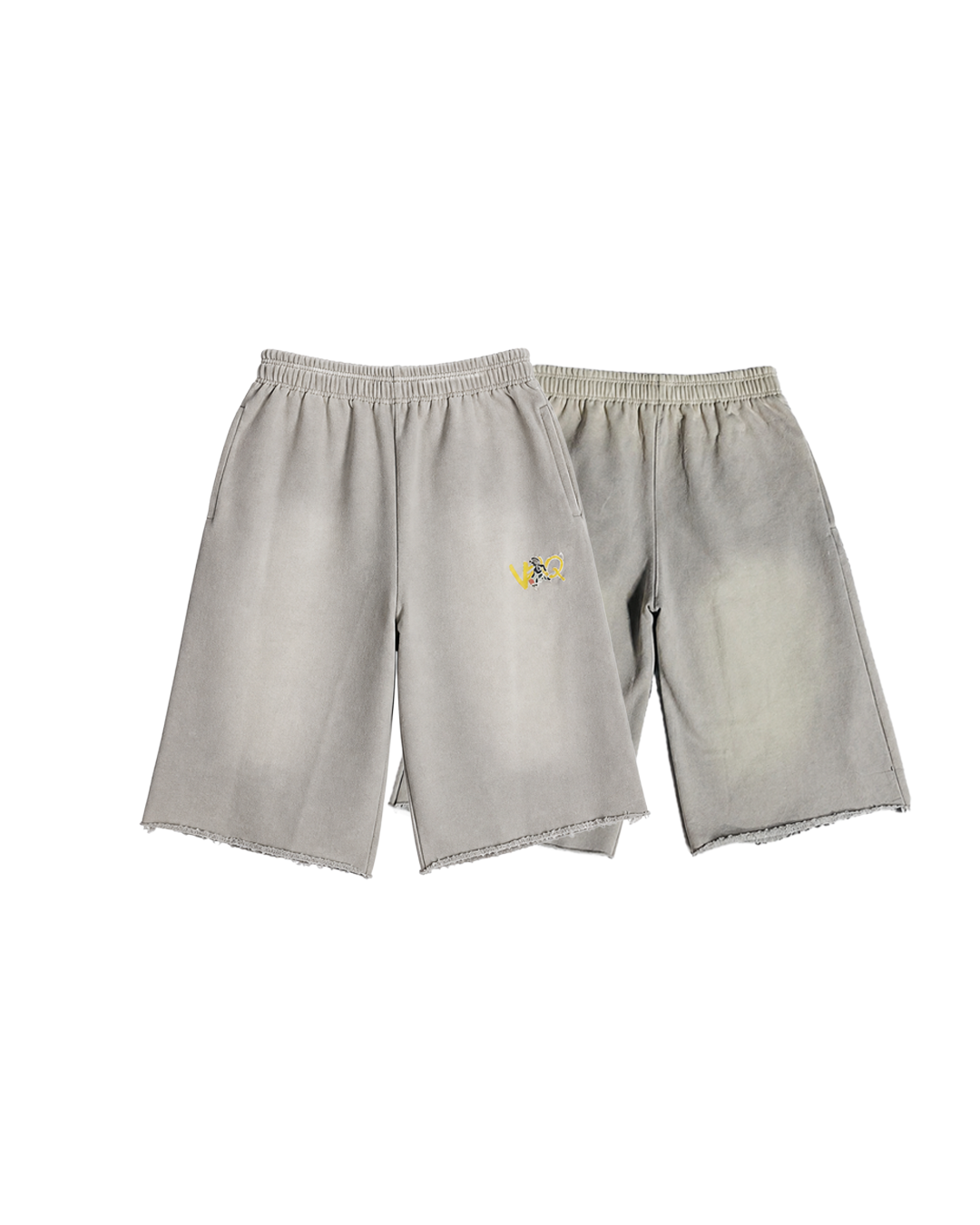 Core Fade 3/4 Ball Shorts Grey